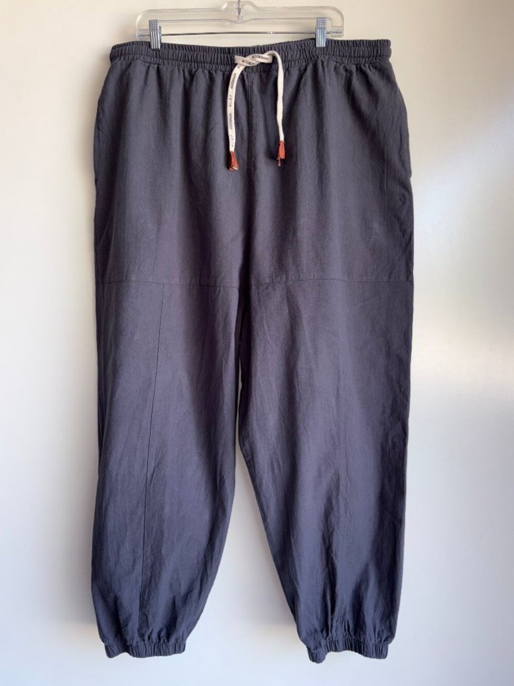 Kidoriman Men’s 3XL Cotton Harem Jogger Pants Japanese Style